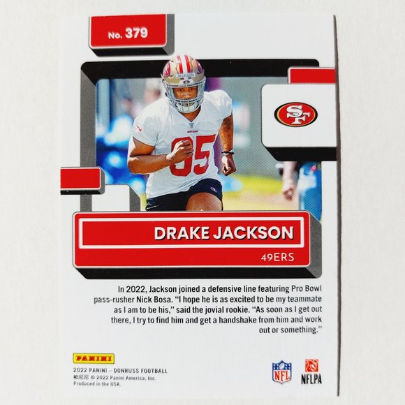 San Francisco 49ers (Drake Jackson) - FTBL [28_DJ1] - Picture 3 of 3
